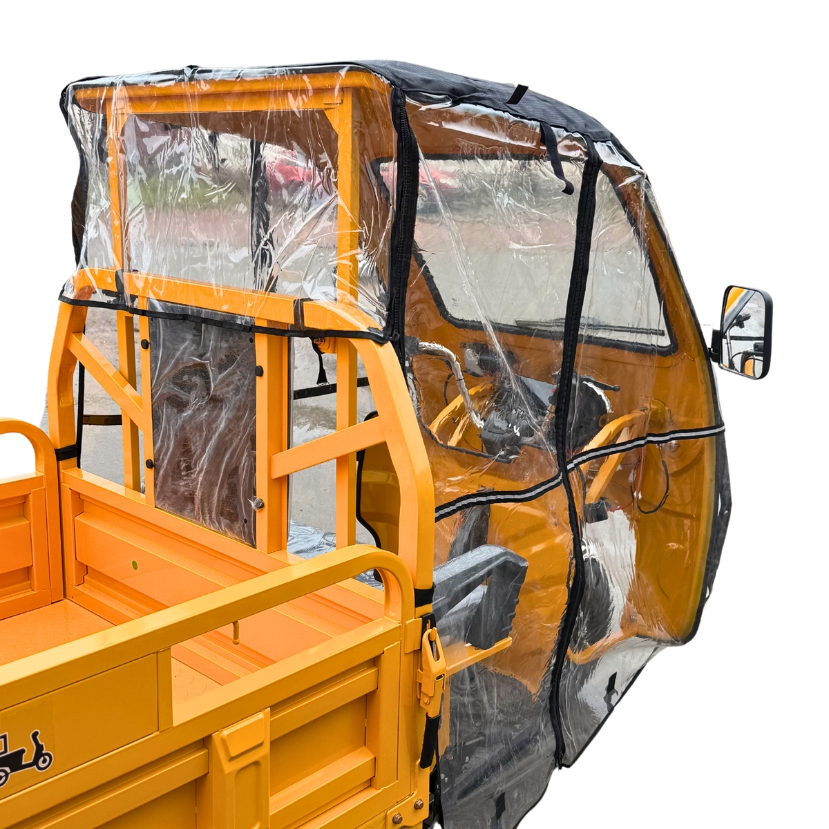 Мініатюра товару Дощовик для кабіни електротрицикла вантажногоDOZER