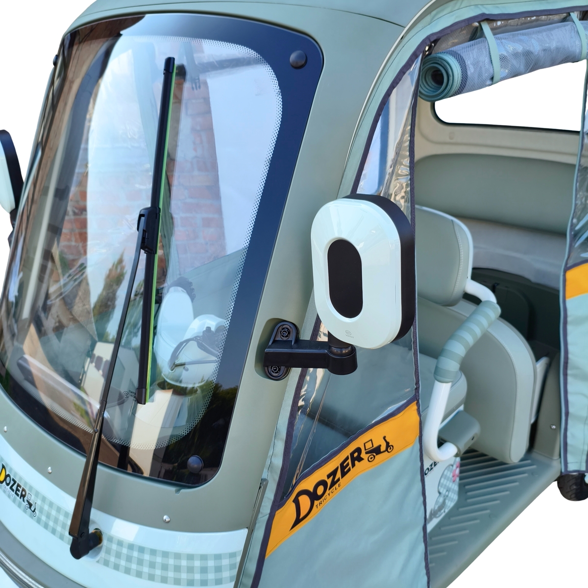 Мініатюра товару Електротрицикл DOZER Model 9 (салатовий)
