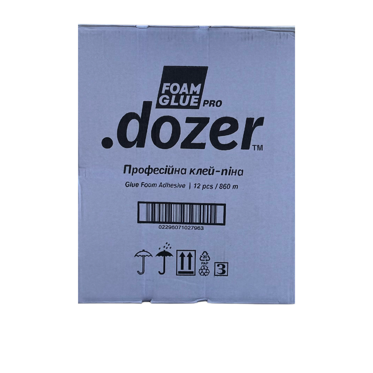 Фото товару Піна-клей Dozer Profi (860 мл) (12шт/ящ)