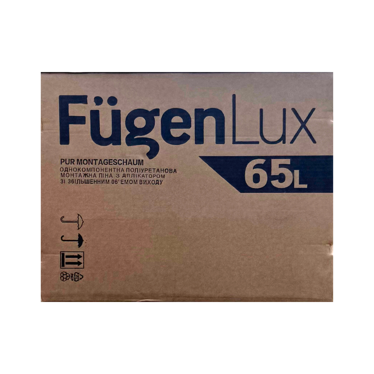 Мініатюра товару Піна монтажна Fugenlux - 65 л (900 мл) ) (12шт/ящ)