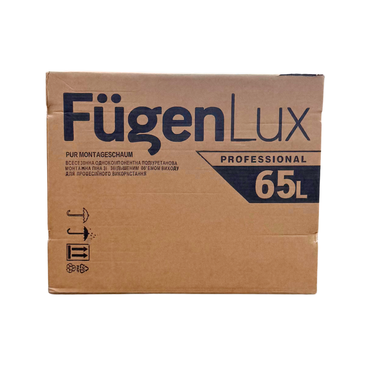 Фото товару Піна монтажна Fugenlux Profi - 65л(900мл)(12шт/ящ)