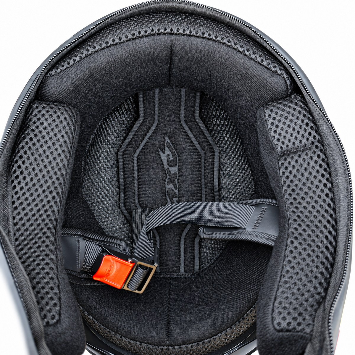 Мініатюра товару Мотошолом 557 Airflow, 54-61 см (червоний)