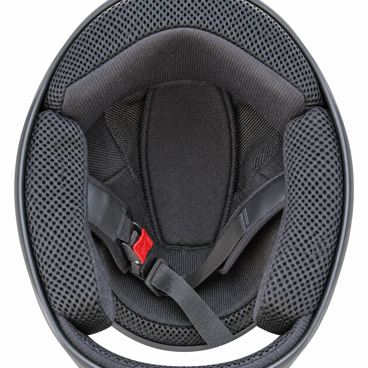 Мініатюра товару Мотошолом HF-112 XL 61-62 см (чорний)