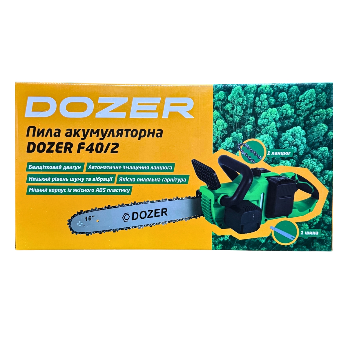 Мініатюра товару Пила акумуляторна "DOZER" F40/2
