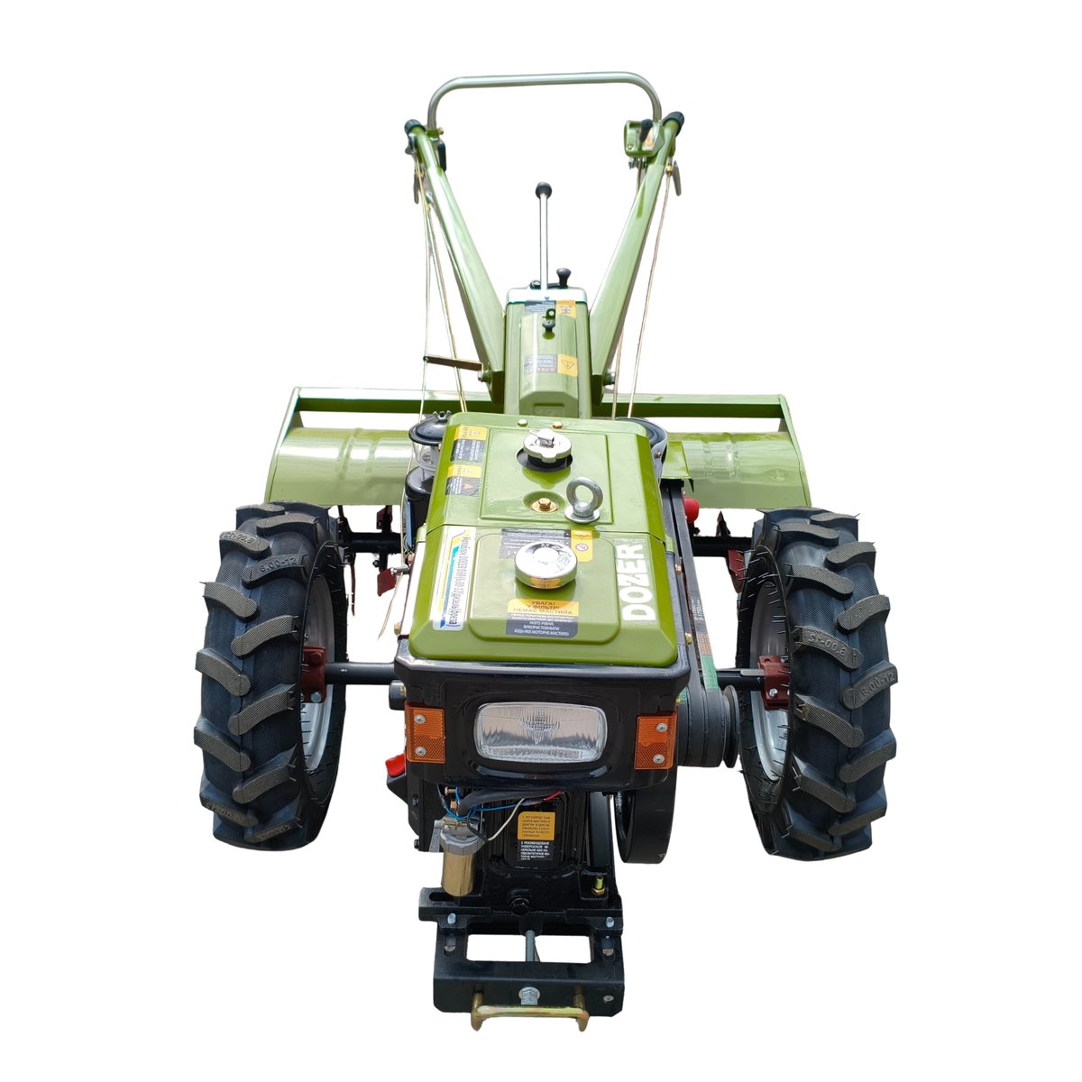 Мініатюра товару Мотоблок DOZER D80 (6.00-12)дизель(фреза)