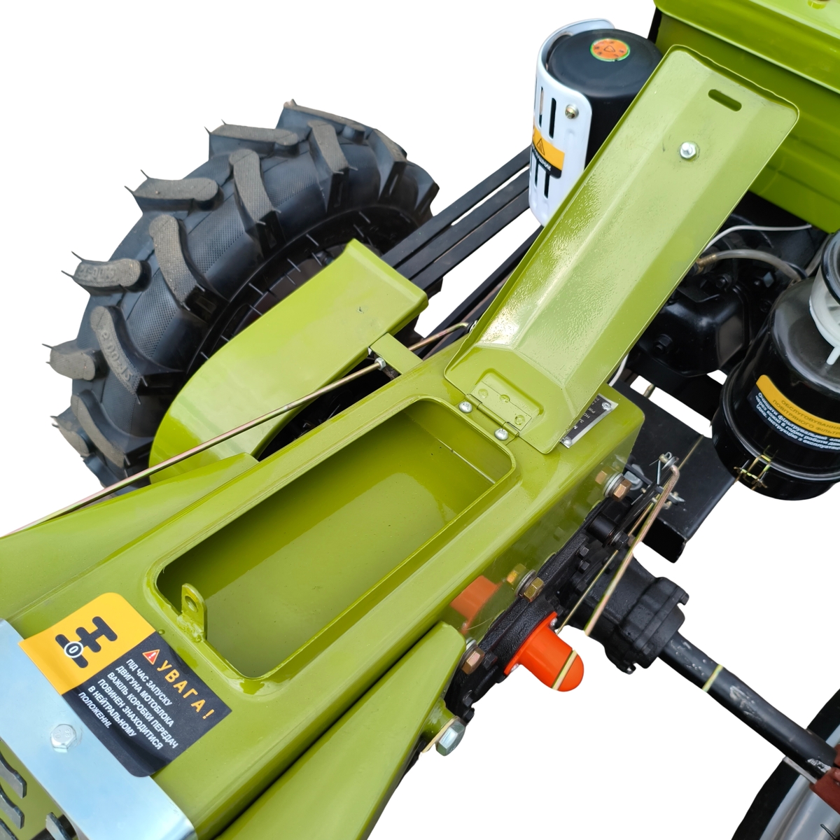 Мініатюра товару Мотоблок DOZER DE100 (6.00-12)дизель(фреза)