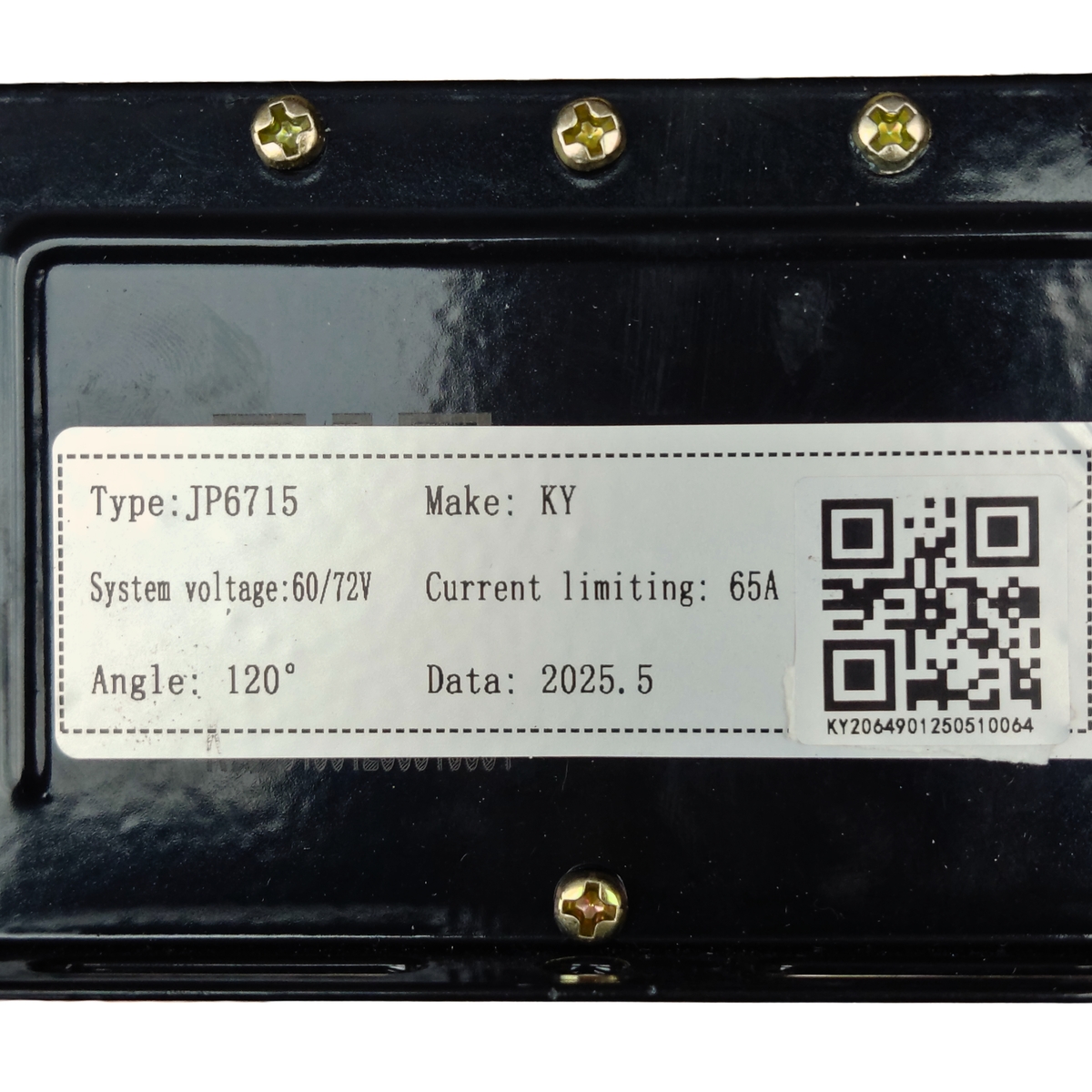 Мініатюра товару Контролер JP6715 60/72V65A