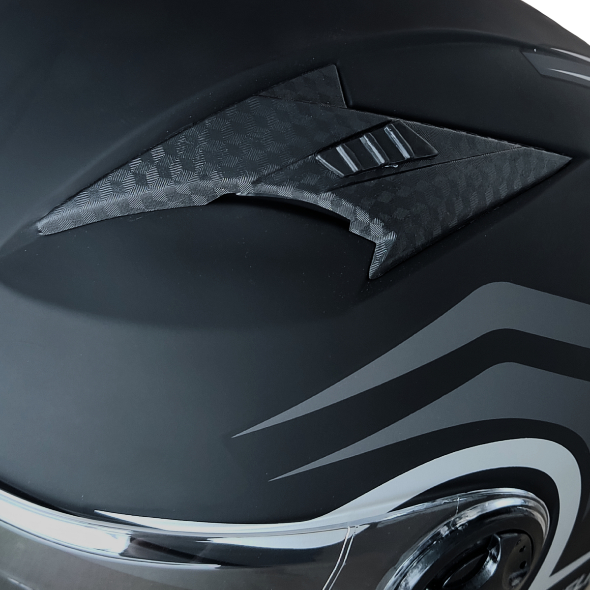 Мініатюра товару Мотошолом 557 Airflow, 54-61 см (чорний)