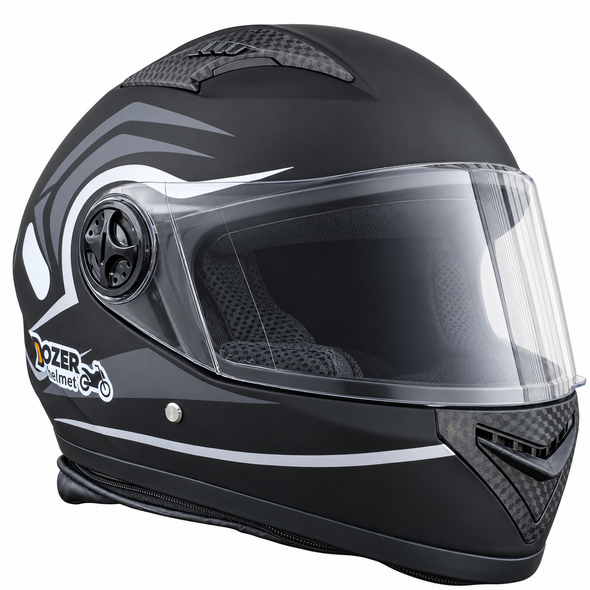 Мініатюра товару Мотошолом 557 Airflow, 54-61 см (чорний)