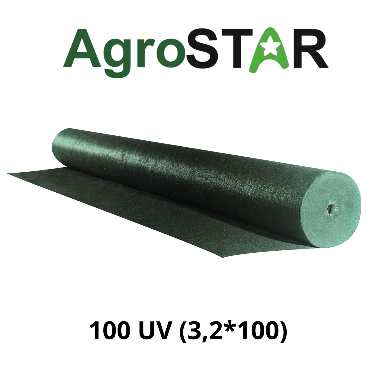 Фото товару Агроволокно"AgroStar"100 UV тем-зел(3,2*100)*