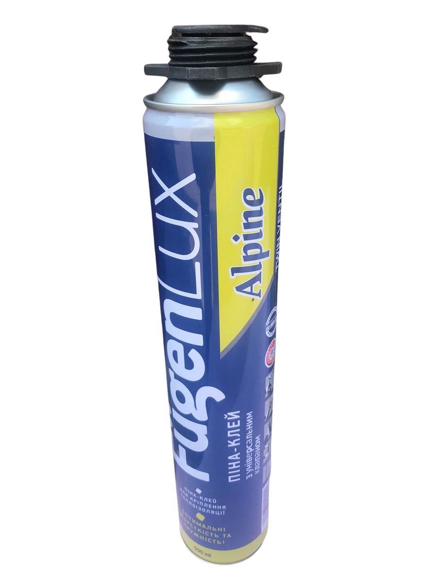 Мініатюра товару Піна-клей Fugenlux Dual Valve (900 мл)