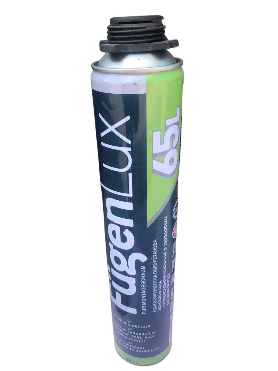 Фото товару Піна монтажна Fugenlux Dual Valve- 65 л (900 мл)