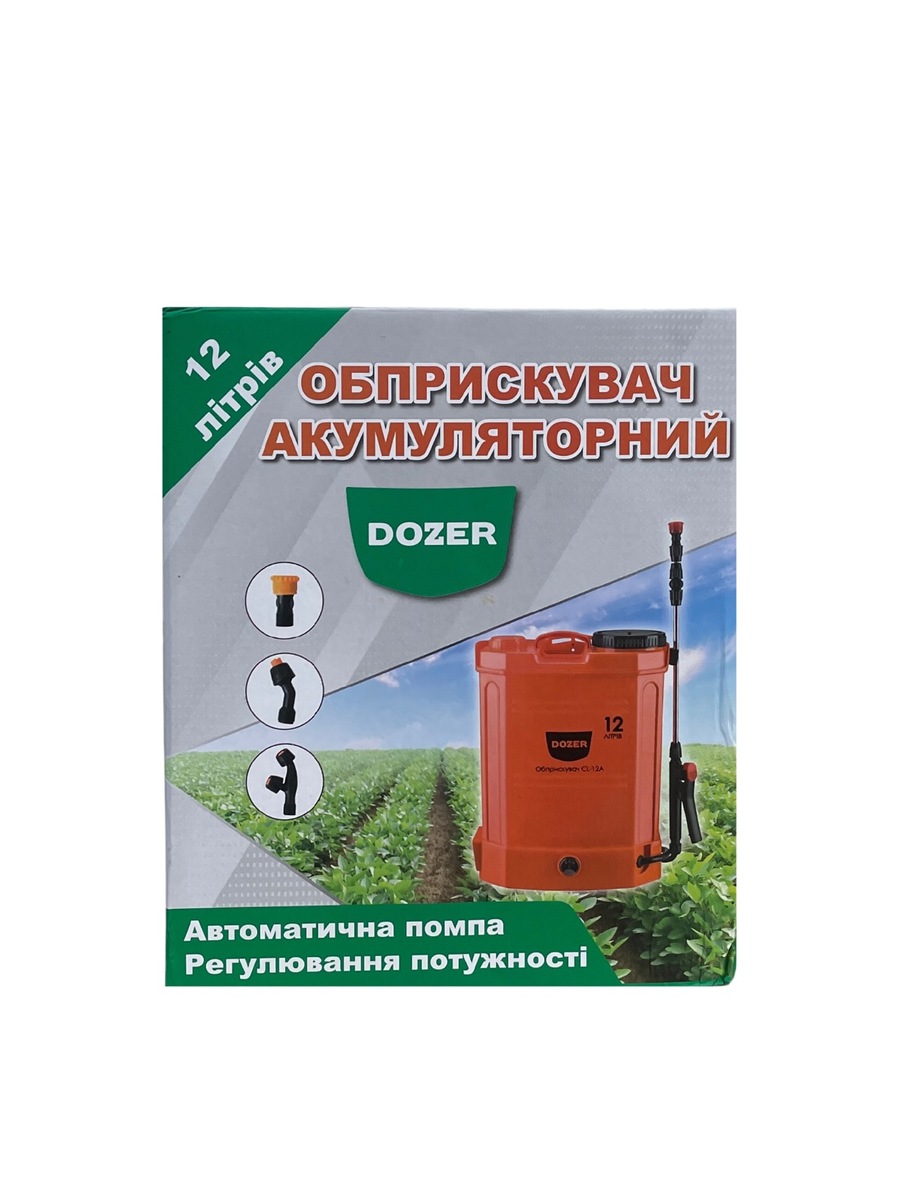Мініатюра товару Обприскувач акумуляторний 12 л Dozer