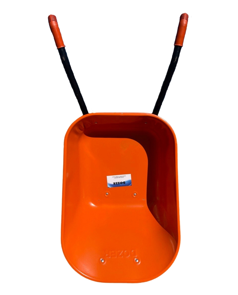 Мініатюра товару Тачка будів. однокол.DOZER оранж, 90/170 л, 200 кг