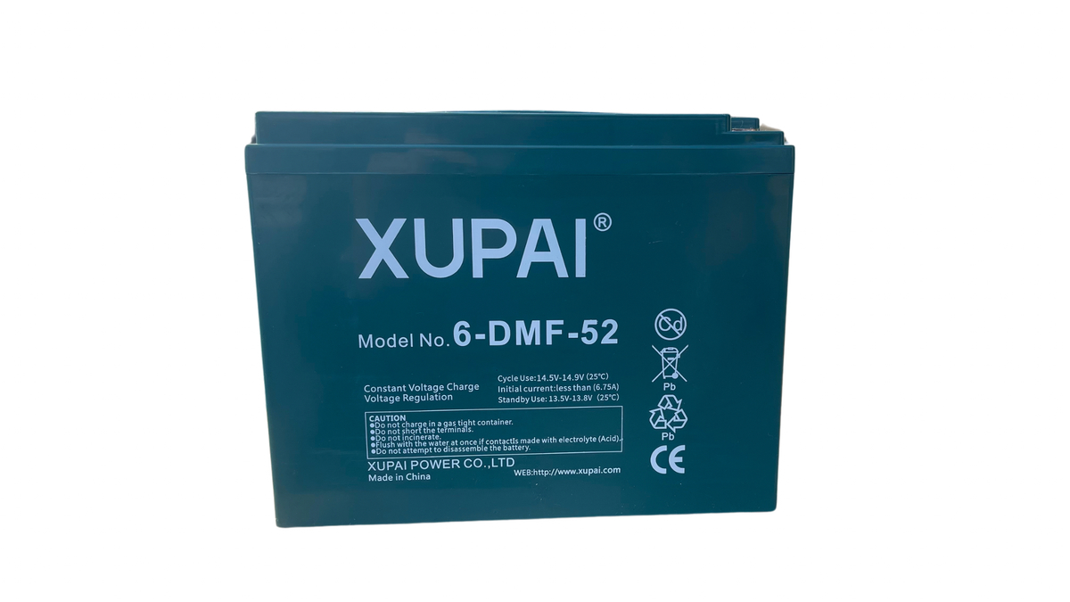 Мініатюра товару Акумуляторна батарея для електротрицикла 12V52AH