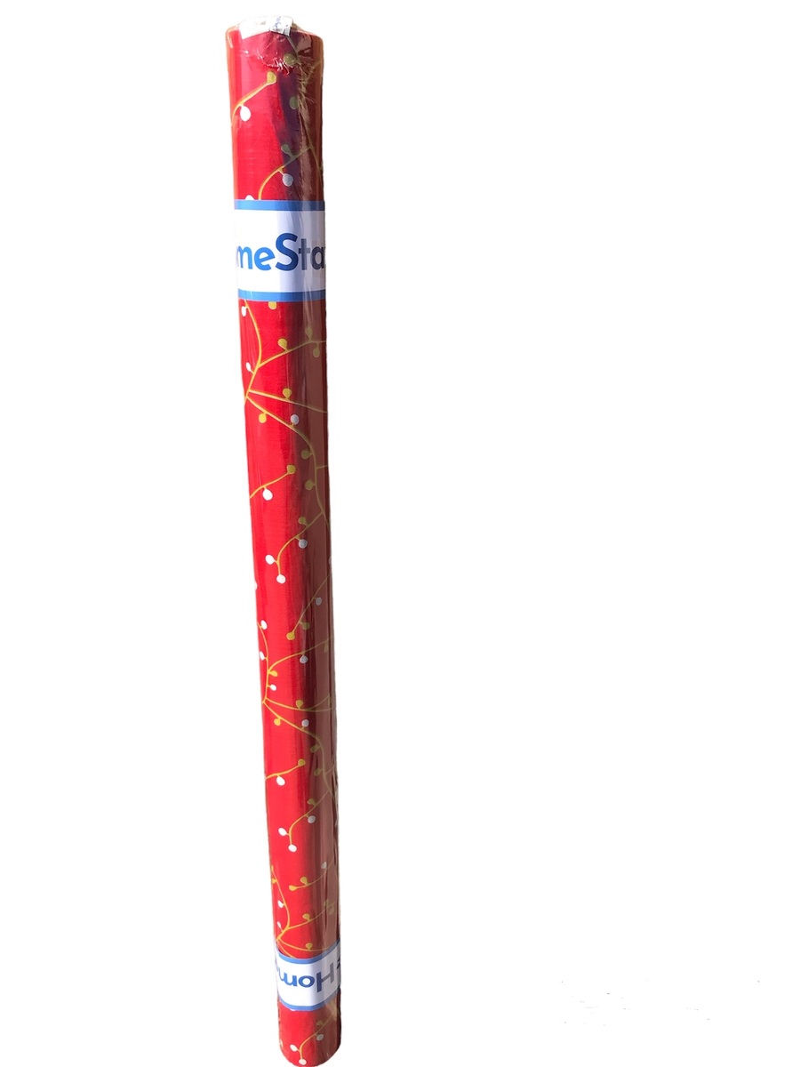 Мініатюра товару Скатертина HomeStar F02 ПВХ,фліз осн.рул (1,37*25)