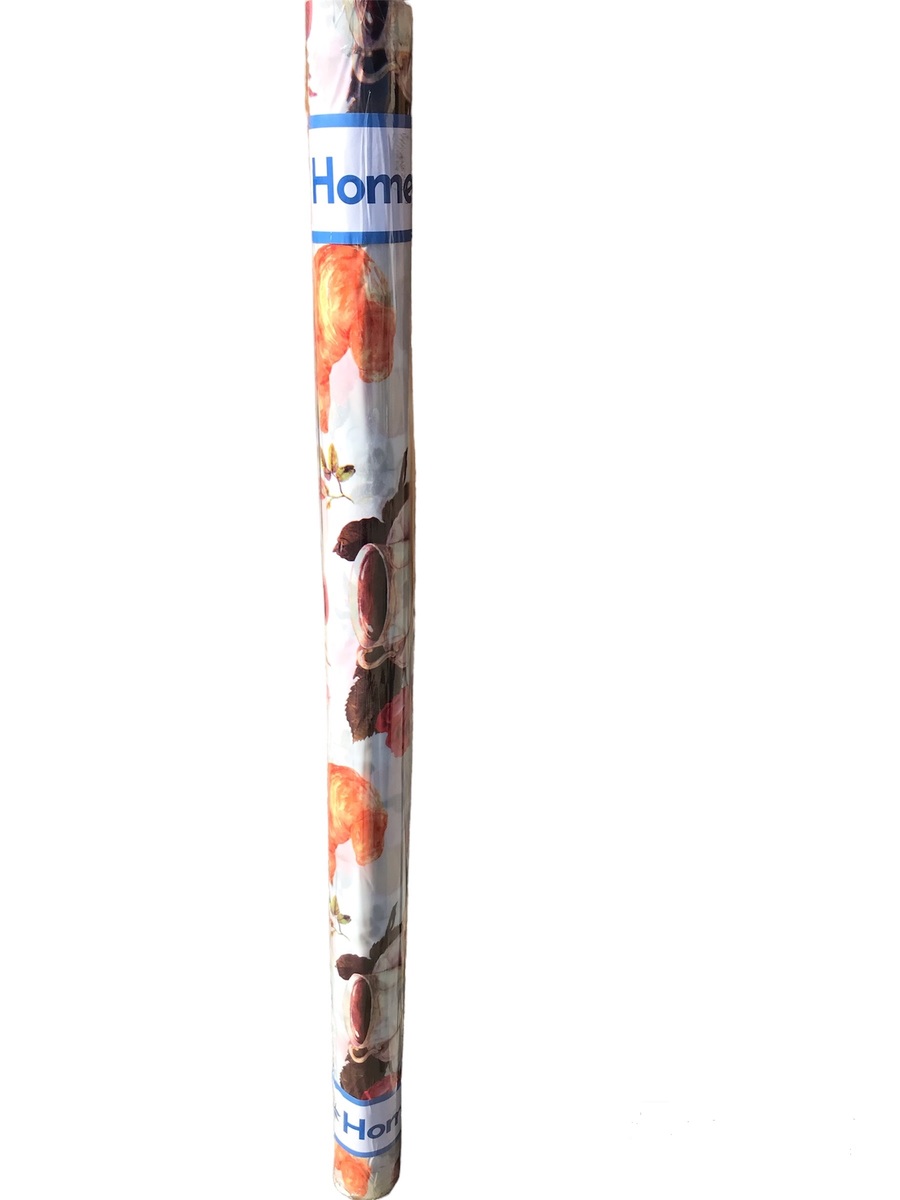 Мініатюра товару Скатертина HomeStar T04 ПВХ,проз.мал.рул(1,35*30)